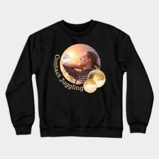 Contact Kugel Artist Flow Art Jonglage Crewneck Sweatshirt